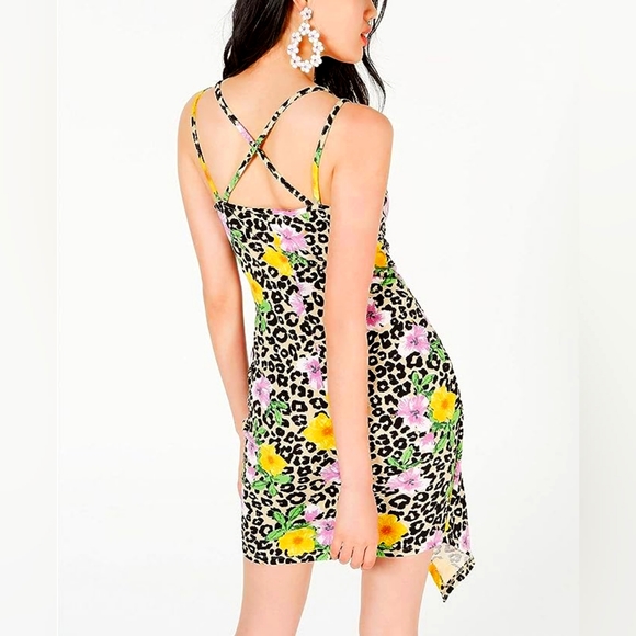 Almost Famous Animal Print Dress Size Small with Tags - Picture 3 of 3